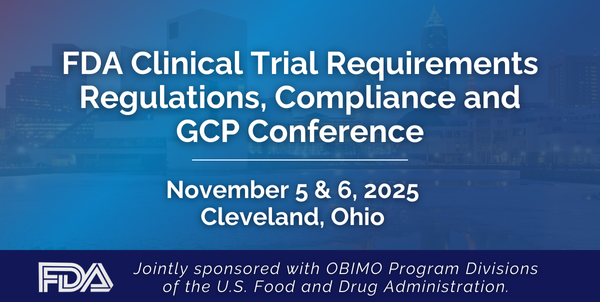 FDA Clinical Trial Requirements, Regulations, Compliance and GCP Conference Graphic