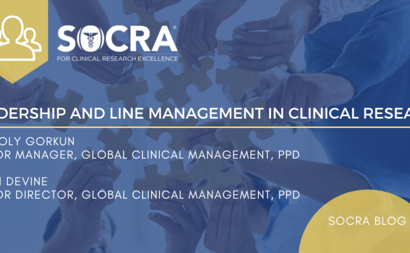 Leadership and Line Management in Clinical Research SOCRA Blog