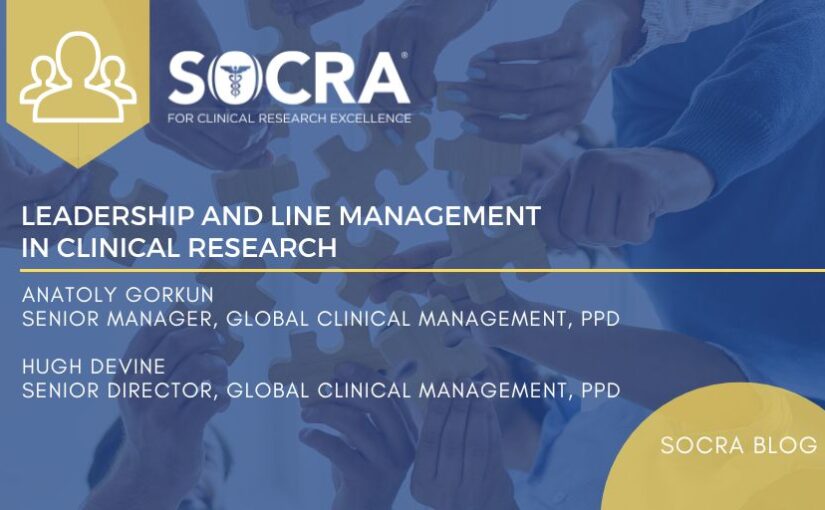 Leadership and Line Management in Clinical Research